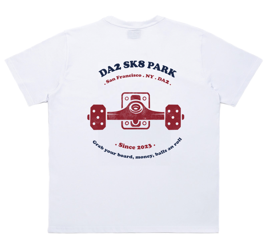 camiseta: SK8 PARK